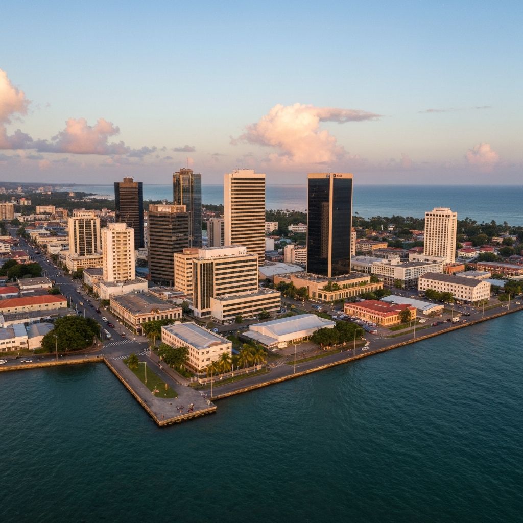 Port of Spain skyline